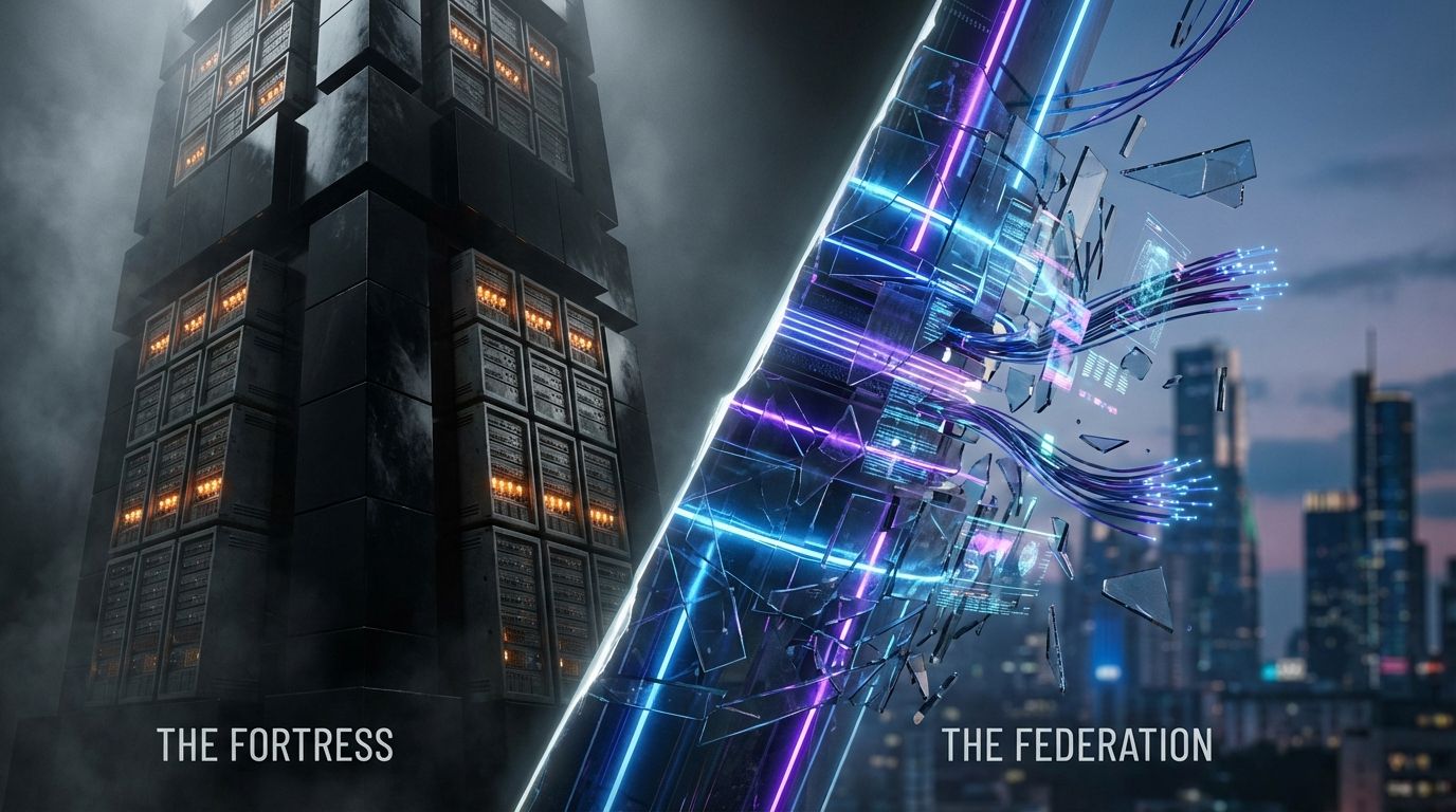 Architectural Forensics: The Fortress vs. The Federation