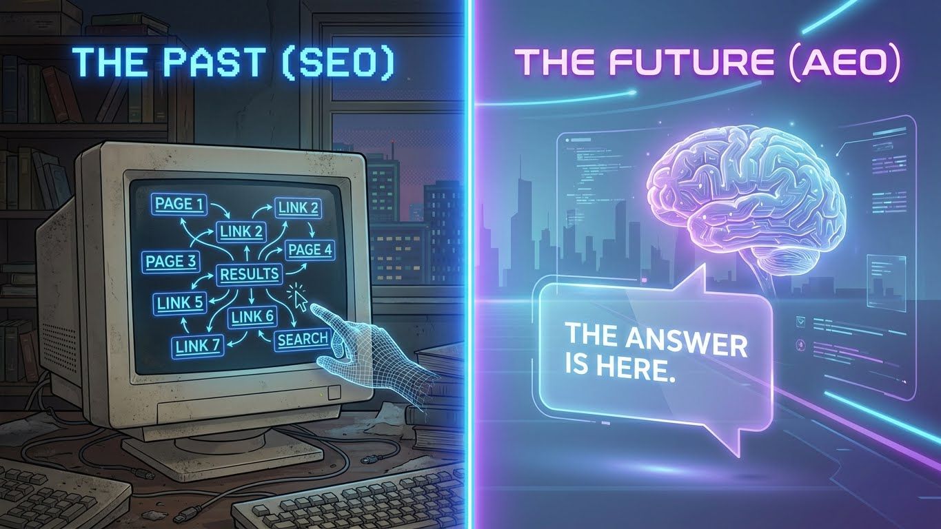 The AEO(AI Engine Optimisation) Playbook: Technical Guide to Dominating the 'Answer Box' in 2025.