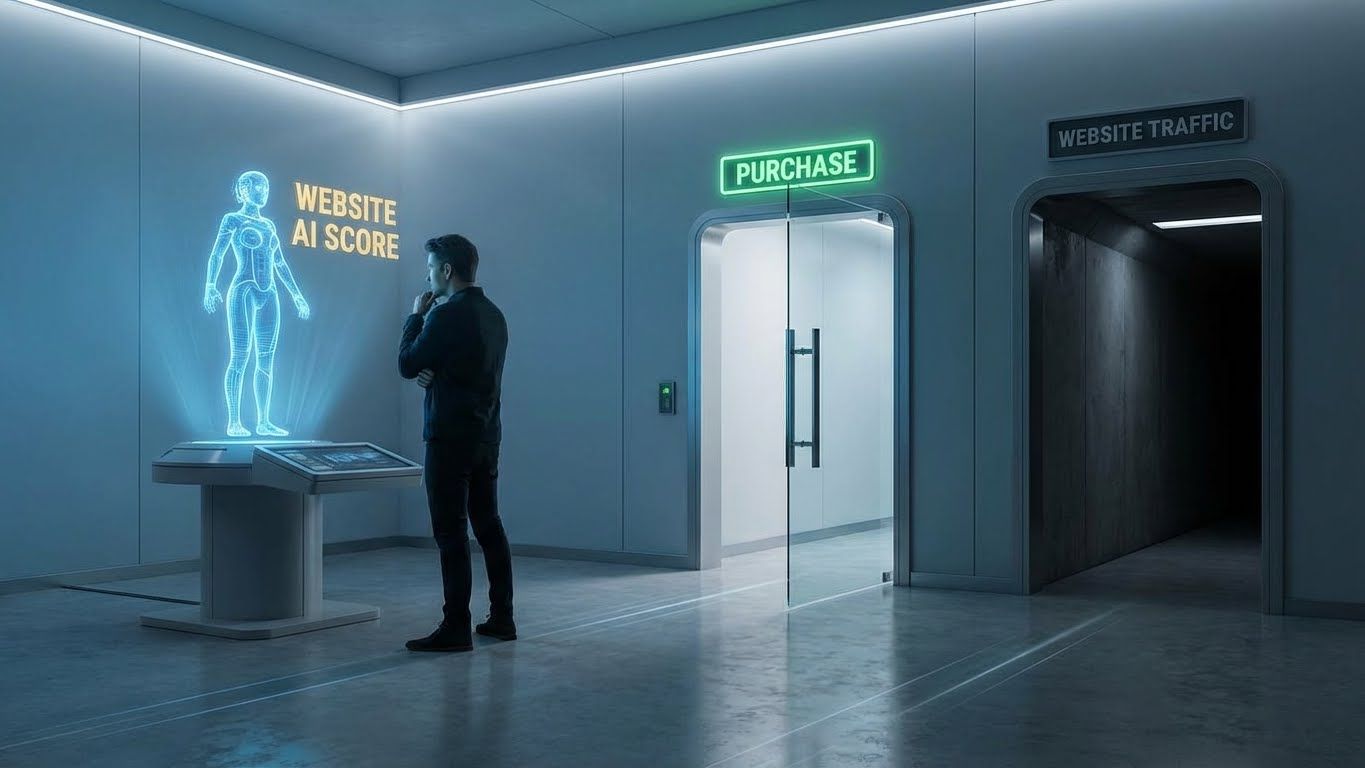 Why Your Traffic is Dropping But Your Revenue is Safe (The AI Paradox)
