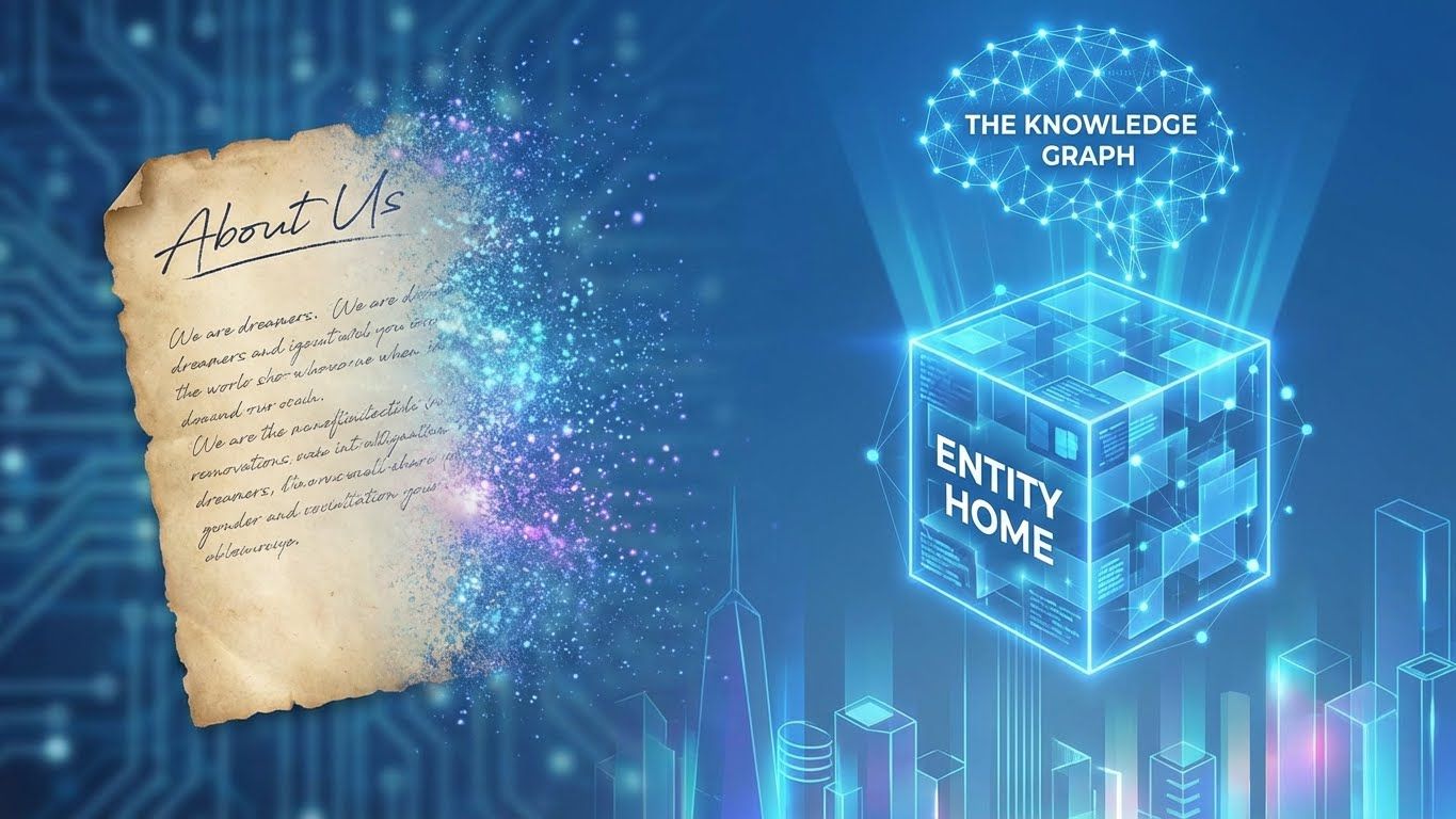 Your "About Us" Page Is Useless: Why You Need an "Entity Home" in 2025