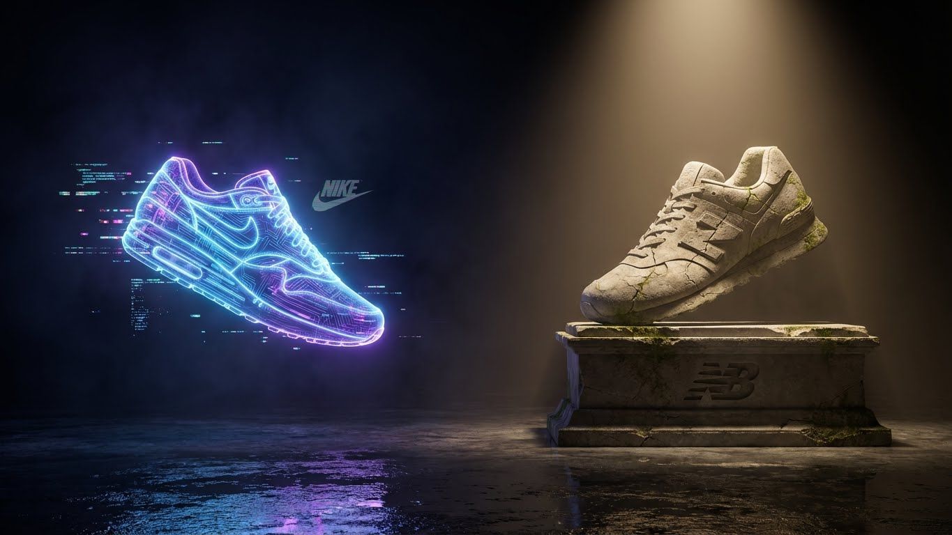 Just Crawl It? How Nike’s Hydration Latency is Losing to New Balance’s Static HTML